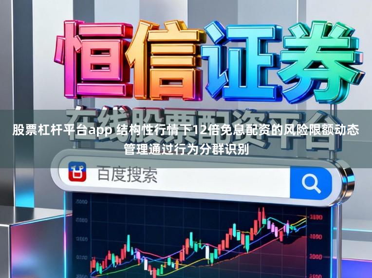 股票杠杆平台app 结构性行情下12倍免息配资的风险限额动态管理通过行为分群识别