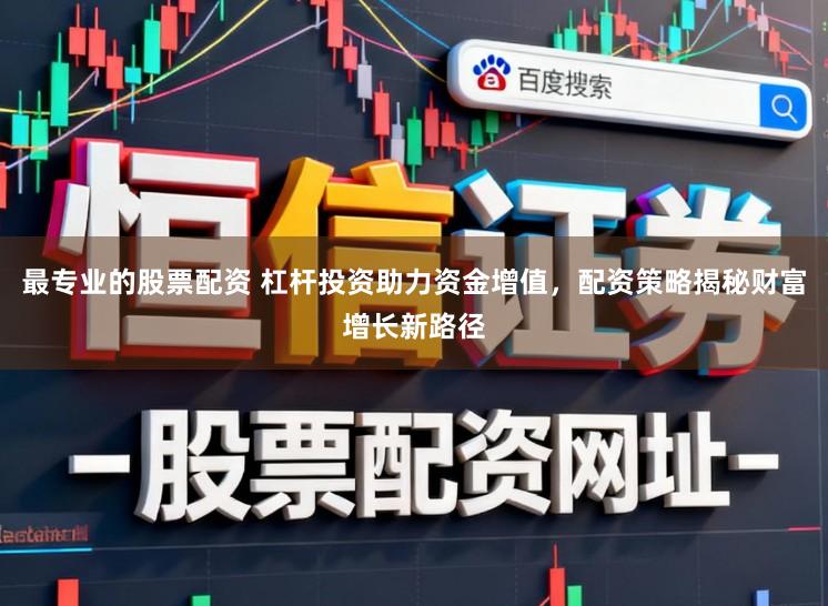 最专业的股票配资 杠杆投资助力资金增值，配资策略揭秘财富增长新路径