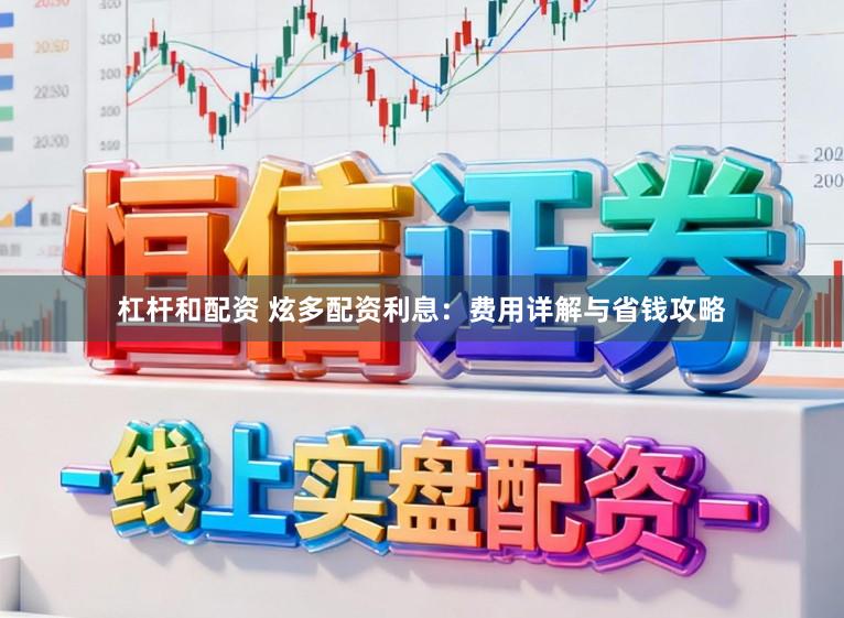杠杆和配资 炫多配资利息：费用详解与省钱攻略